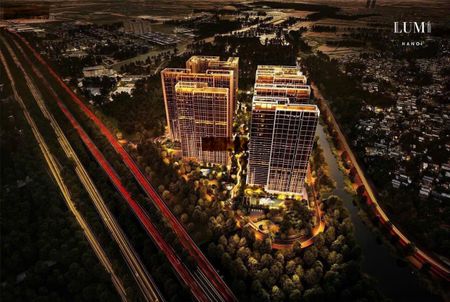 Bán gấp 2PN, 2WC 62m2 toà E1 giá 5,69 tỷ bao phí ở Lumi Hanoi - Vinhomes Smart City LH 0974690550