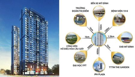 Bán gấp căn góc 3PN Mỹ Đình Plaza 2 view cực thoáng, full nội thất xịn, giá chốt nhanh. Click