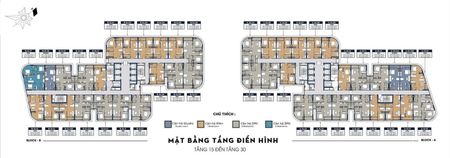 ĐẦU TƯ SINH LỜI DỰ ÁN A&K Tower, An Phú 17, An Phú, Thuận An, TP. HỒ CHÍ MINH 2 tỷ, 52.5m2 siêu HOT