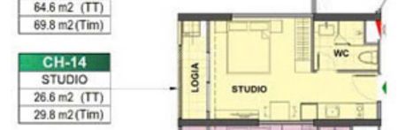 Cơ hội đầu tư căn hộ studio giá tốt tại london -metropolitian ocean park