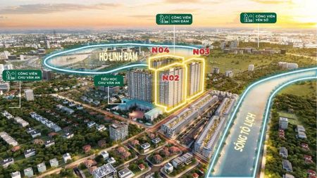 Chỉ 1,9 tỷ (30%) sở hữu căn hộ 3 phòng ngủ Chung cư cao cấp Melody Linh đàm 0931731456