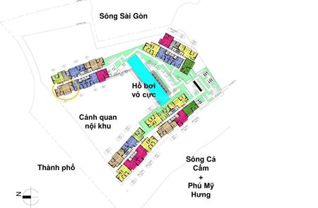Bán căn hộ duo-key 140.45m2 the infiniti riviera point quận 7 - view hồ bơi resort