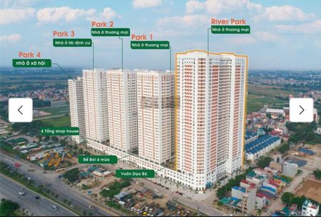 Bán căn hộ 73m2, 2PN - 2WC, tầng trung, tòa tái định cư Park 3 Eurowindow River Park, lh 0772272886