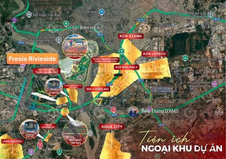 Fresia Riverside Biên Hòa-ngôi nhà thứ 2 ven sông, nghỉ dưỡng ngay trung tâm TP, giá chỉ từ 1,79 tỷ