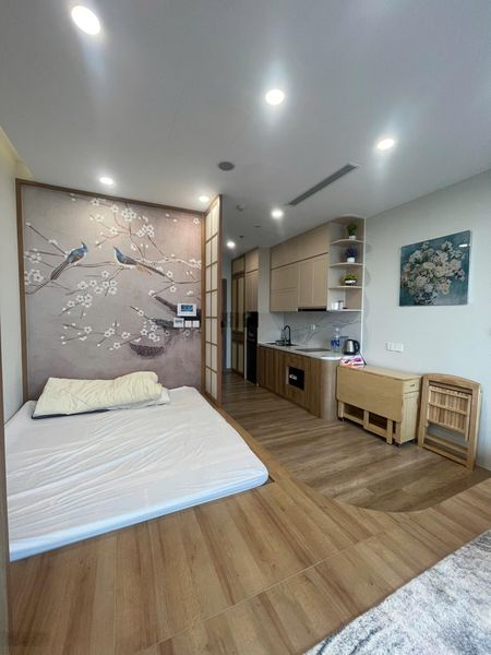 Mời mua căn Studio toà Onsen view Hồ Thiên Nga đủ đồ LH 0832394444