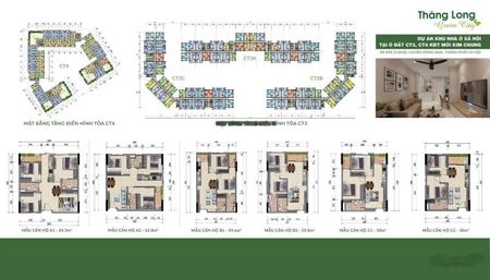 CC Thăng Long Green City - Kim Chung Đông Anh, còn 30 căn duy nhất, giá chỉ từ 18tr4/m2