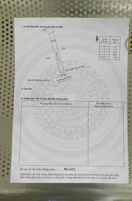 250 triệu sở hữu ngay 255m² mặt tiền nhựa 12m, phú trung bình phước