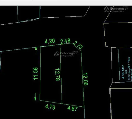 Bán lô đất thổ cư góc 2 mt hẻm sau lưng bv hóc môn