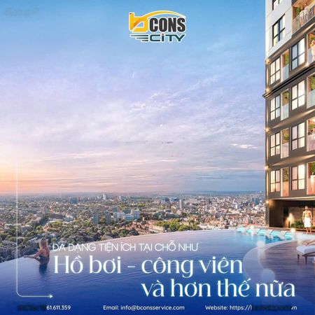 Cơ hội đầu tư căn hộ TOD - Diamond - tháp cuối cùng của khu phức hợp Bcons City