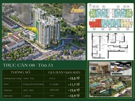 Bán CH 2PN, 72m2 tại Jade Square, Nguyễn Đình Tứ, Xuân Đỉnh, Bắc Từ Liêm, 7,1 tỷ