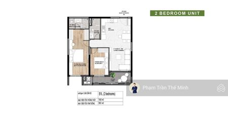 Elysian chuyển nhượng căn 2PN - 80.12m2 loại căn balcony có Lanai. Tổng giá 5.615 tỷ bao sang tên