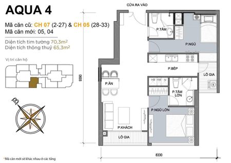Vinhomes Golden River bán căn hộ tháp Aqua 4 với 2 phòng ngủ nội thất đầy đủ sổ Hồng