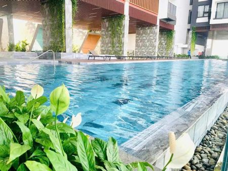 Chung cư bật nhất gần TPHCM 2pn / 58m2 (căn góc) - sổ hồng, hồ bơi view Landmark 81 vay bank 30 năm