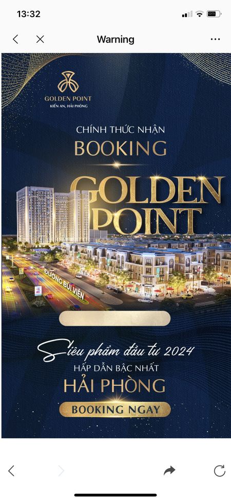 Bán nhà ở xã hội tại Golden Point Đồng Hoà Kiến An diện tích từ 36-62m