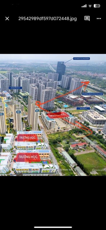 Bán CC The Beverly Đa Tốn, Gia Lâm, Hà Nội, 3,39 tỷ, 52m2 siêu hot View Sông dành cho cư dân Vip