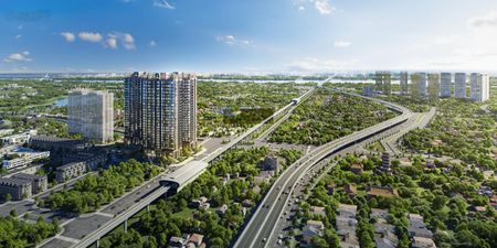 Bán chung cư Jade Square đường Nguyễn Đình Tứ. Giá đầu tư chỉ khoảng 90tr/m2