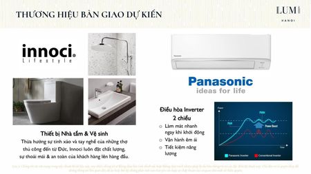 Căn hộ 3PN-2WC, diện tích 95m² tòa S6 view bể bơi tại Lumi Hanoi,giá 8,271 tỷ bao phí.LH 0333669399