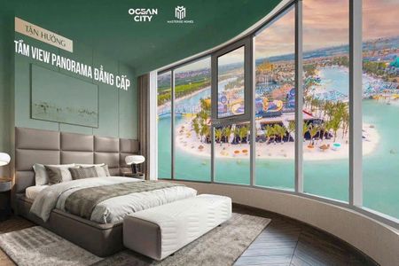 Siêu phẩm căn 2N góc tầng cao view cầu Đông Tây, pháo hoa siêu đẹp tại Lumiere Spring Bay
