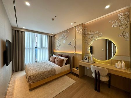 Bán căn góc 2ngủ The Charm Hà Đông ký CĐT 76m2, 6,8 tỷ, full nội thất, ngân hàng hỗ trợ 70%
