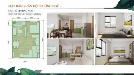 Căn hộ xanh chuẩn Singapor K - Home New City