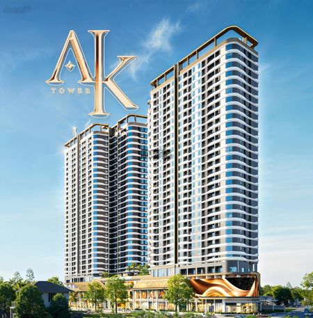 AK Tower : Giỏ hàng đẹp 2PN2WC bo góc, CK 19%, TT 340tr nhận nhà, tặng 2 năm PQL