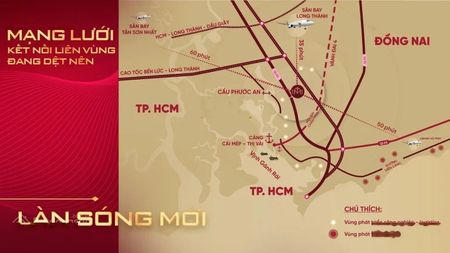 Bán nhanh căn hộ 2pn, 1wc giá chỉ từ 2 tỷ gần cụm cái mép và sân bay long thành