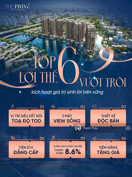 The privé tầng trung đẹp nhất 3pn 100m2 căn góc view sông giá 10.9 tỷ