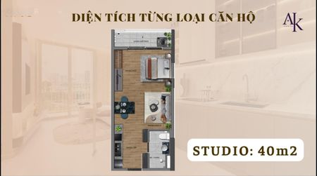 2tỷ09 có 2PN tại A&K Tower-TP.HCM. Booking 1 tặng 1(Book 30tr tặng 30tr). TT 139tr ký HĐMB, CK 13%
