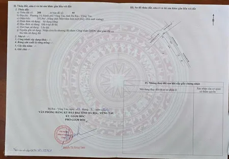 Bán đất mặt hẻm 183 lưu chí hiếu thông qua tái định cư 855 bình giã vũng tàu
