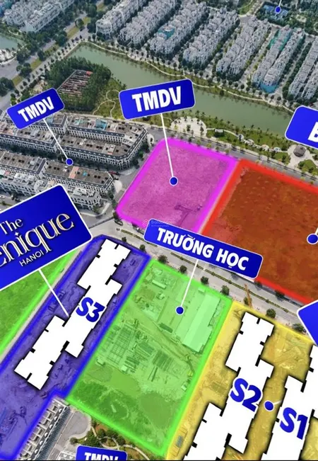 Chính chủ bán 2 ngủ góc the senique hướng đông nam view hồ biệt thự