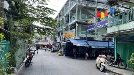 Bán chung cư nguyễn thiện thuật, q. 3 lầu 1 dt 35,6m2 (3,5x12,3)m sổ hồng. nhà nguyên thủy