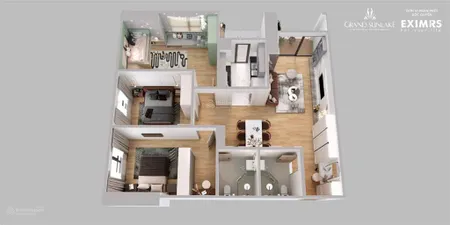 Bán căn 3pn96m2 grand sunlake văn quán. giá 5,5 tỷ.