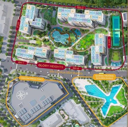 Bán căn hộ 2pn, 2wc, 59m2, giá cực chất tại glory heights, q9, hcm