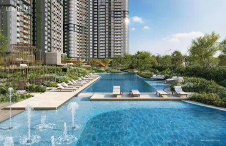 Bán căn 1 pn 1 wc, 47m masteri lumiere prime hills vinhomes cổ loa view nội khu giá f0 cđt