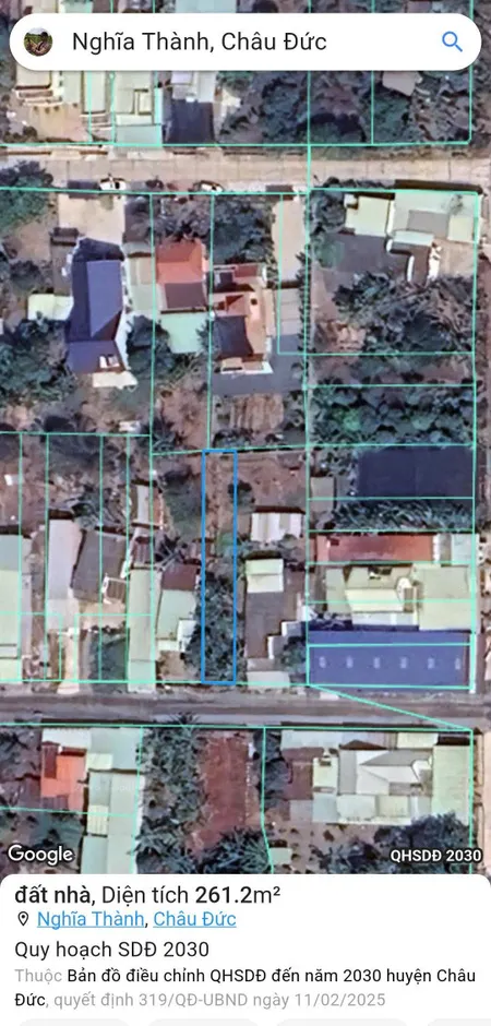Bán đất 862.9m² giá 1.56 tỷ Xã Nghĩa Thành
