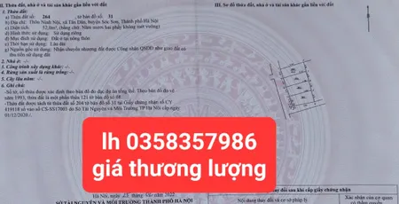 Bán đất 52m² ngang 4m giá 1.45 tỷ Xã Kim Anh