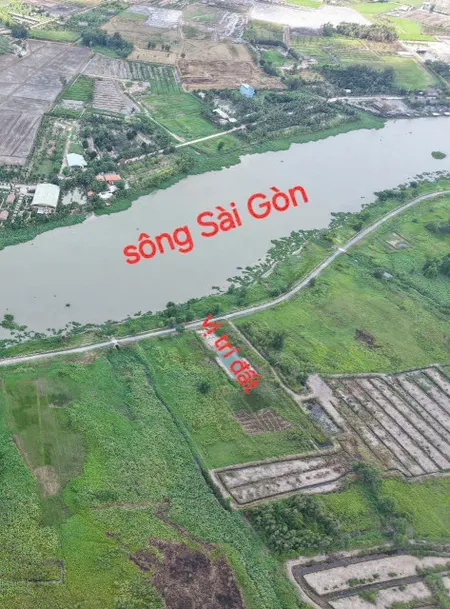 Bán lô đất Viêw sông Sg giá tốt: phú Hòa Đông: 22x 52