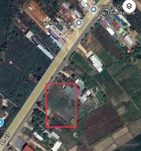 Bán đất tại quốc lộ 27, đức trọng, lâm đồng, giá ưu đãi 4 tỷ, 500m2