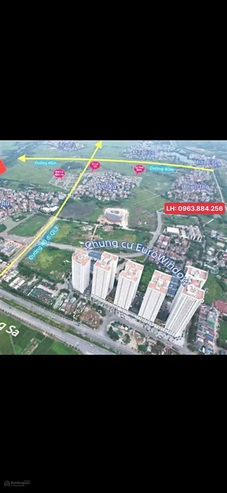 Bán nhanh lô đất dịch vụ phân lô (cạnh vin cổ loa) đất gần đấu giá x1 lê xá, mai lâm, đông anh