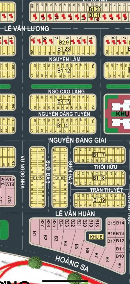 Bán đất đường nguyễn trực vị trí đẹp