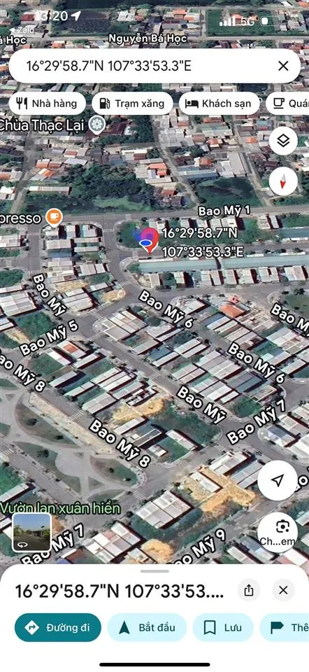 Bán đất hương sơ ngang 4,7m sạch sẽ ko cống trụ