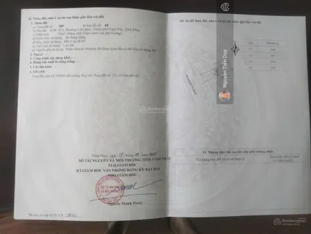 Bán lô đất 92m2 full thổ cư phố nguyễn thị giang, phường vĩnh phúc, ngay cổng trường sao mai