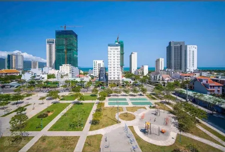 Cặp đất 180m2 ngang 10m cực đẹp trục 7m5 lê tất toán cách biển 500m, hướng nam mát mẻ