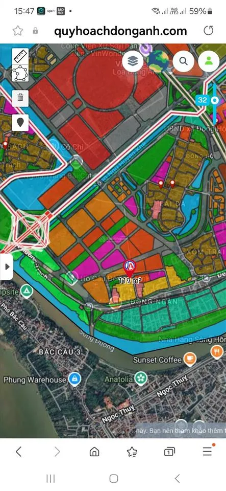Chính chủ cần bán 120m2 đất dãn dân thôn đông ngàn, xã đông hội ngay sát cầu tứ liên