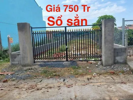 Nhà tôi cần bán gấp đất 6,5x33m giá 750tr trần văn chẩm, tân thông hội, củ chi