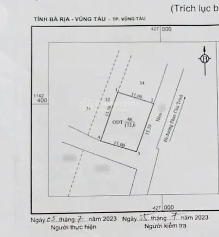 Bán đất biệt thự sát biển bãi sau thuỳ vân tp. vt vị trí đẹp hẻm 8m đi bộ ra biển gần. giá 18 tỷ