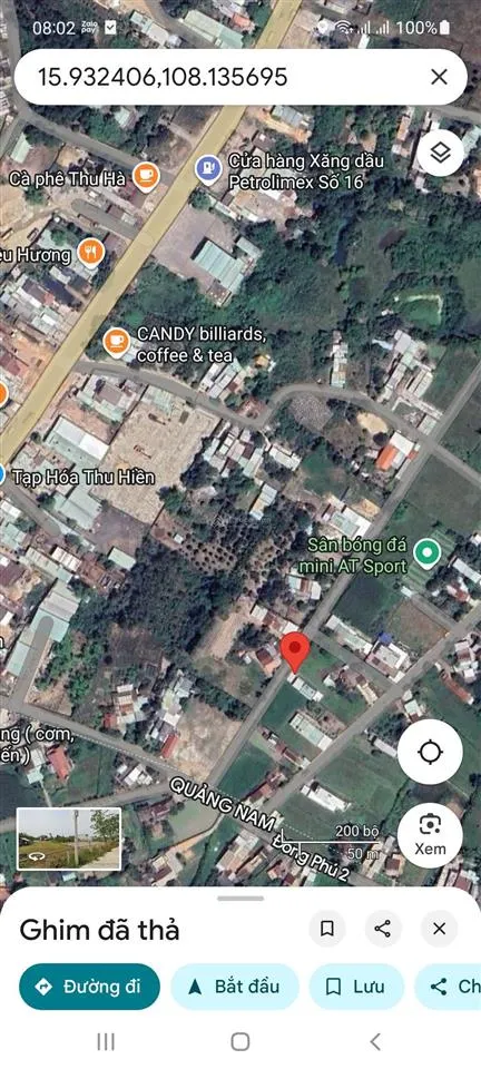 Bán đất 266m2 tại xã hòa khương, 1,55 tỷ, hòa vang, đà nẵng