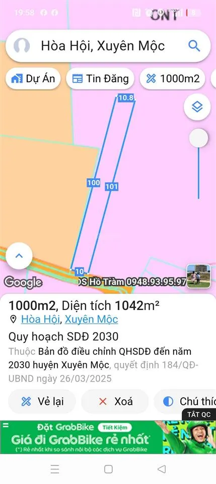 Vườn tiêu 1000m2 đường nhựa khu dân cư sát tl 329