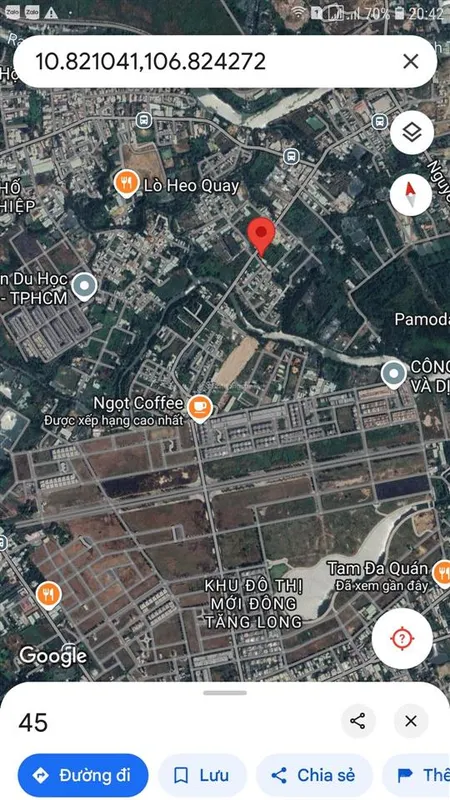 Đất nền trường thạnh gần đông tăng long, 200m2, giá 34 tr/m2 sổ đỏ riêng công chứng nhanh