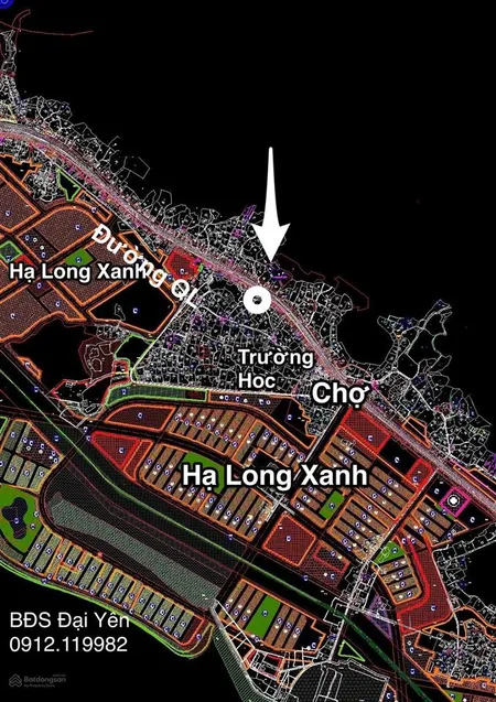 Đất 118m mặt đường ql18 tại đại yên, cạnh dự án hạlongxanh